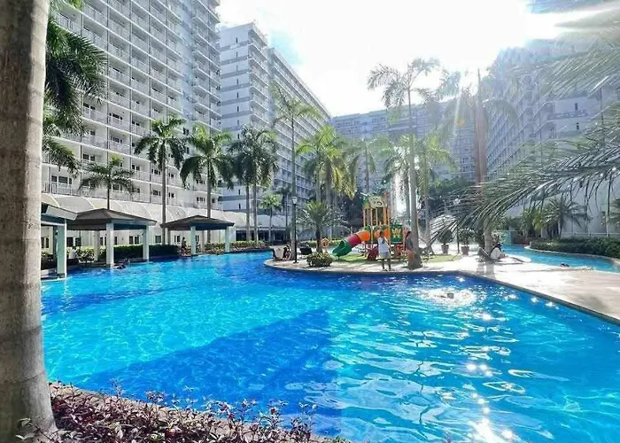 Aparthotel Moa Staycation Near Naia Terminal Wi-fi And Nitflex , Pool View Manila